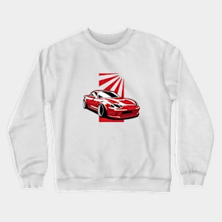 Red Miata MX5 JDM Crewneck Sweatshirt